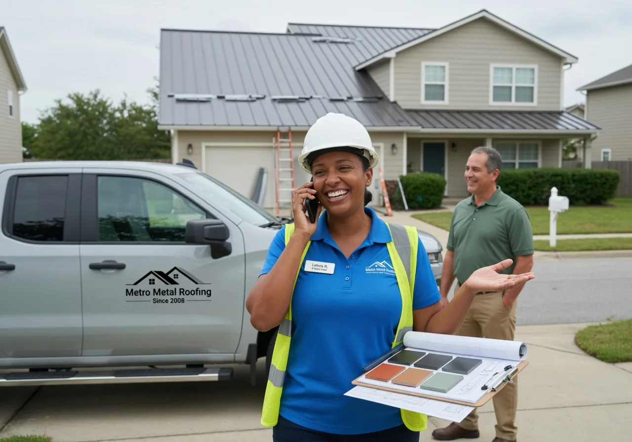 Storm Damage Metal Roof Repair in Delhi, IA